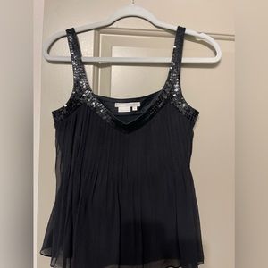 To the Max - black sleeveless sequel top